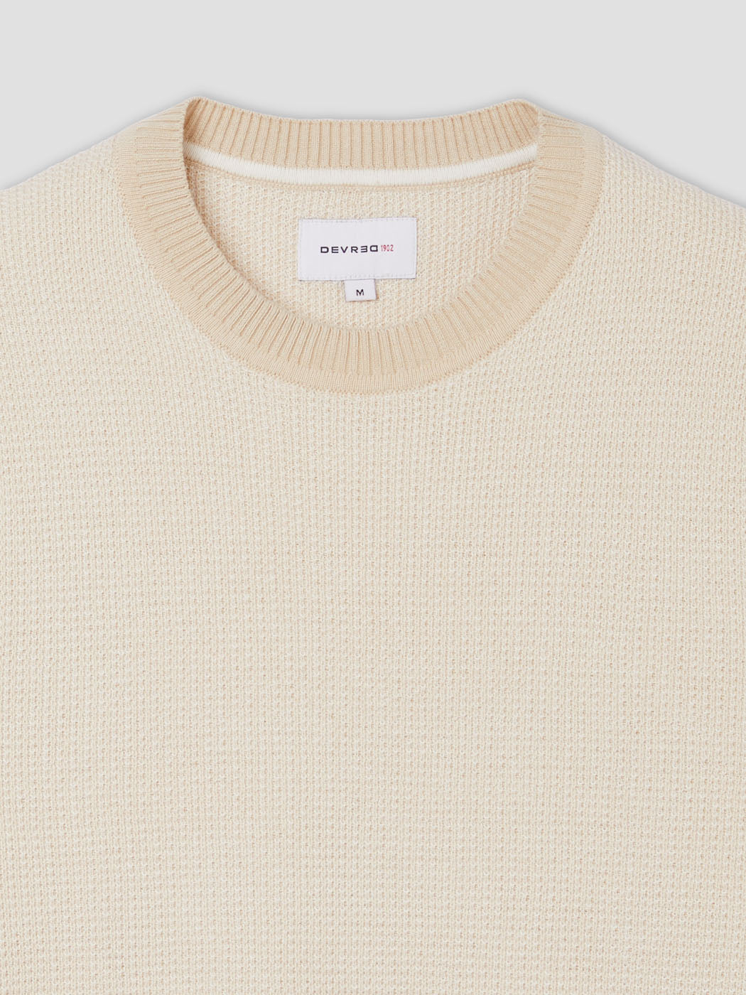 Pull col rond bicolore - DEVRED 1902
