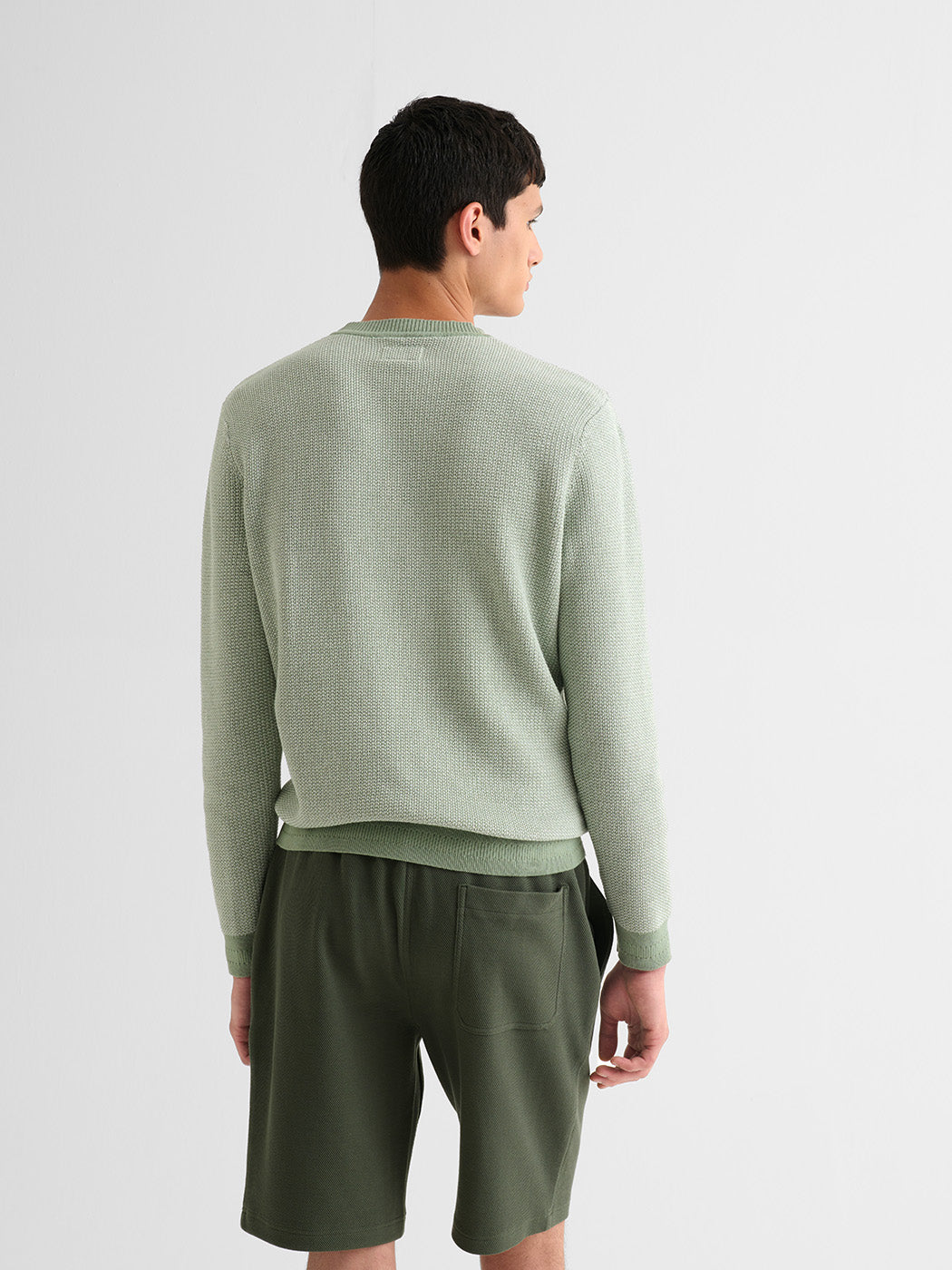 Pull col rond bicolore - DEVRED 1902