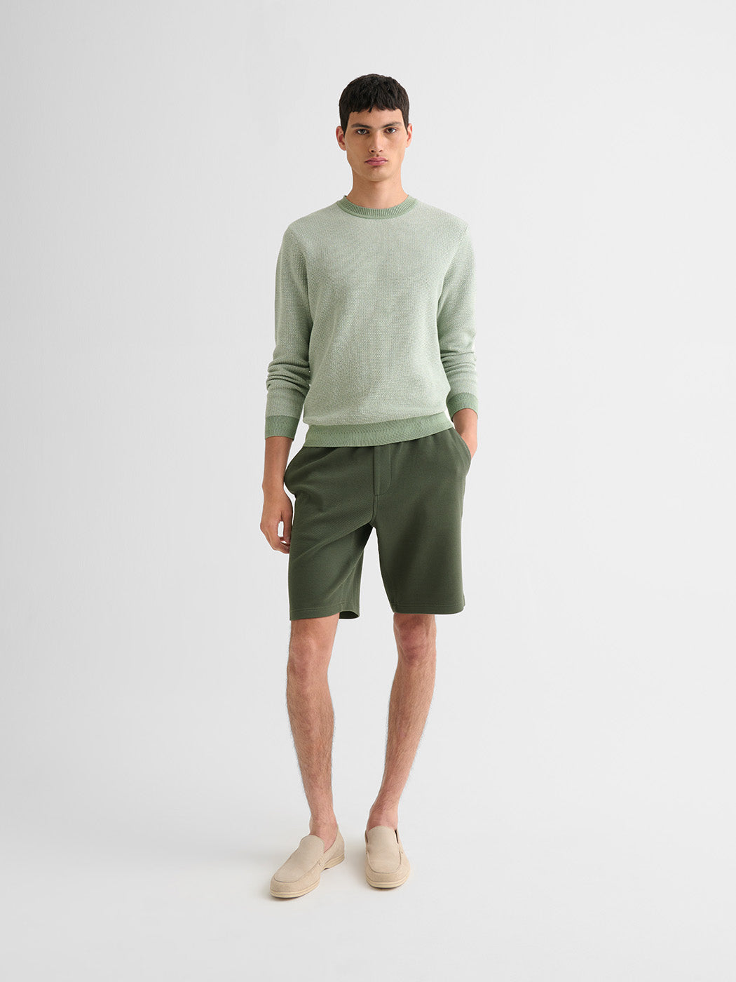 Pull col rond bicolore - DEVRED 1902