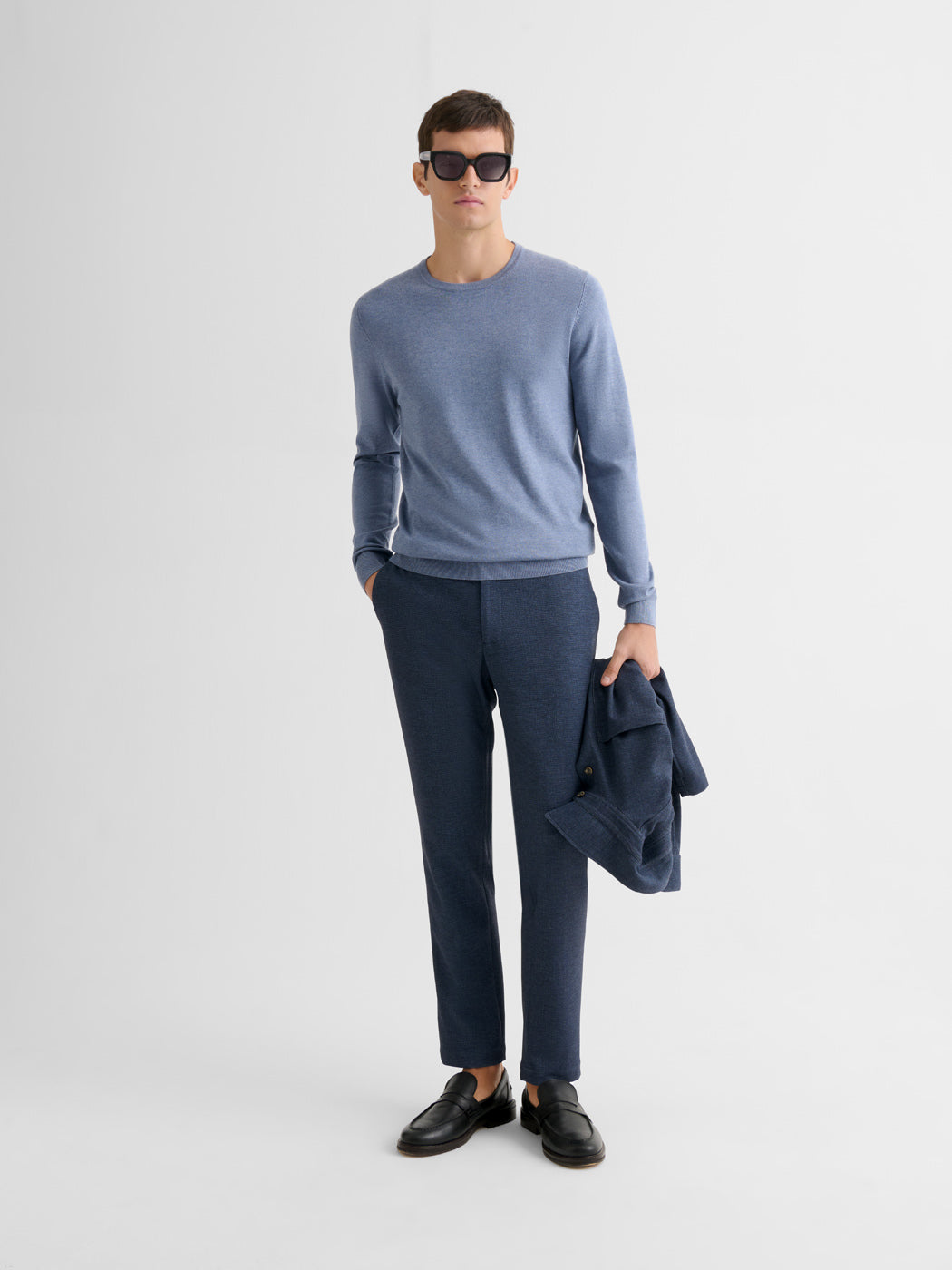 Pull col rond en jersey - DEVRED 1902