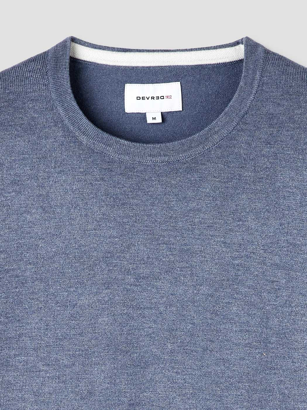 Pull col rond en jersey - DEVRED 1902