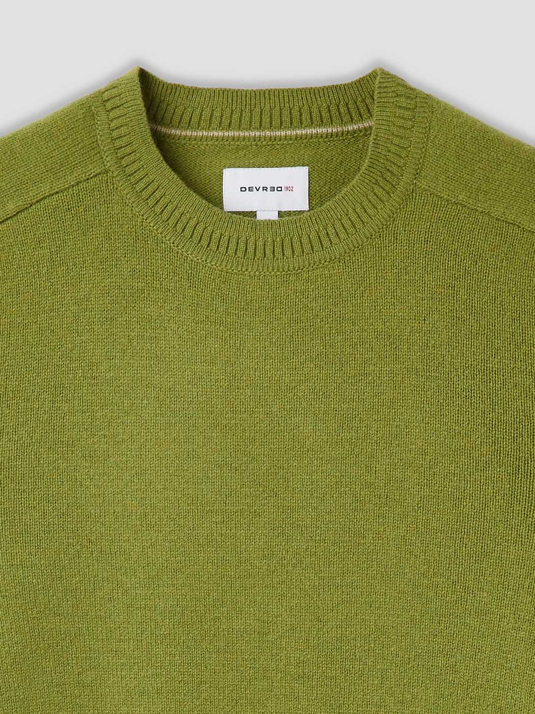 Pull col rond en laine mélangée - DEVRED 1902