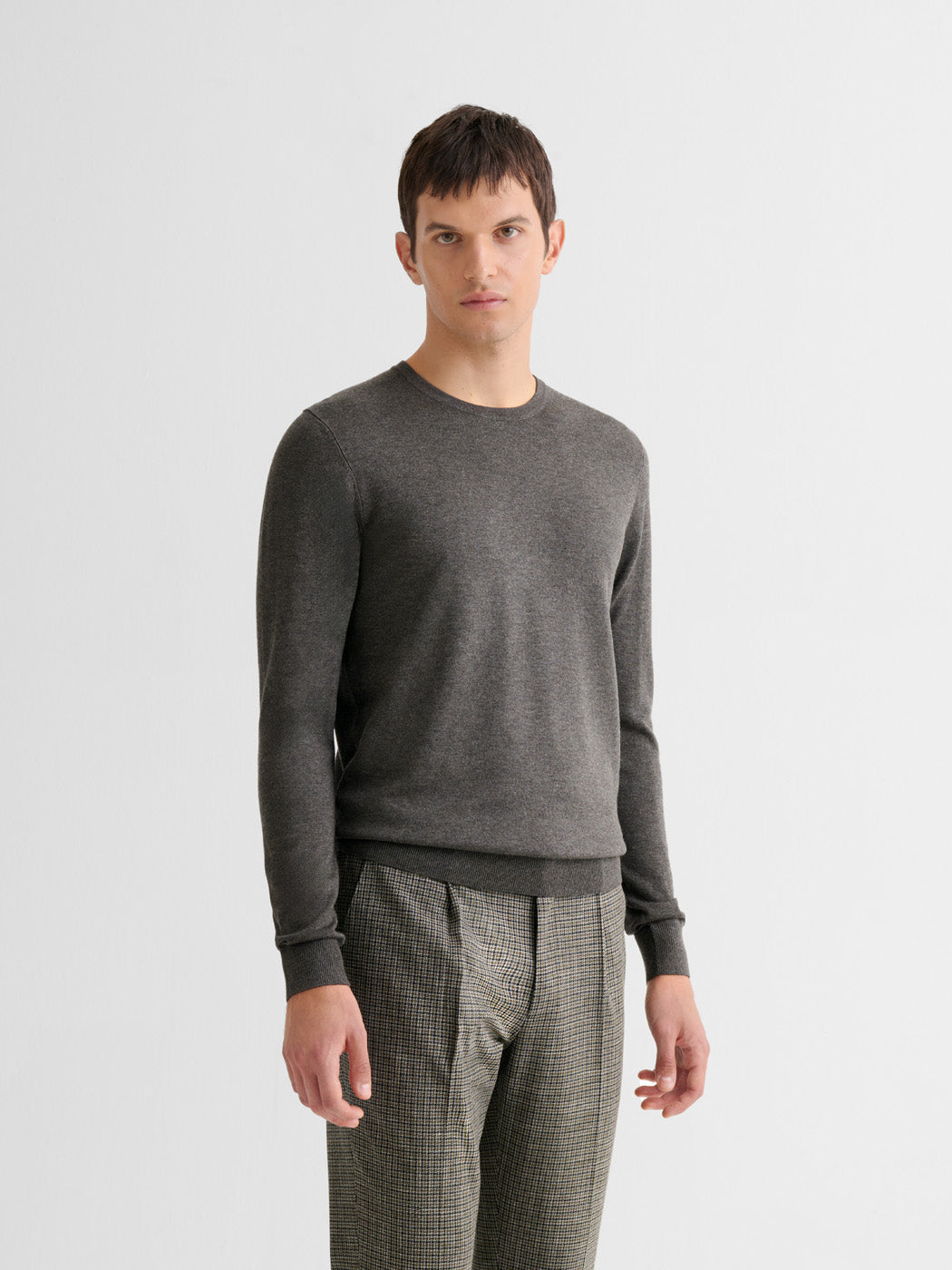 Pull col rond en jersey - DEVRED 1902