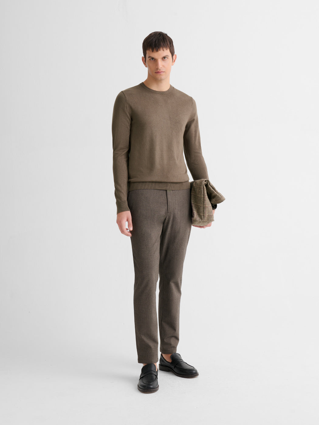 Pull col rond en jersey - DEVRED 1902