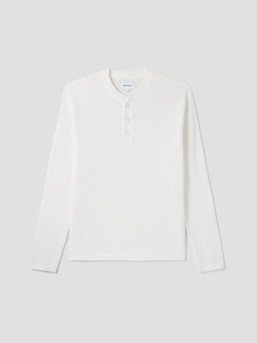 Pull col tunisien en coton bio - DEVRED 1902