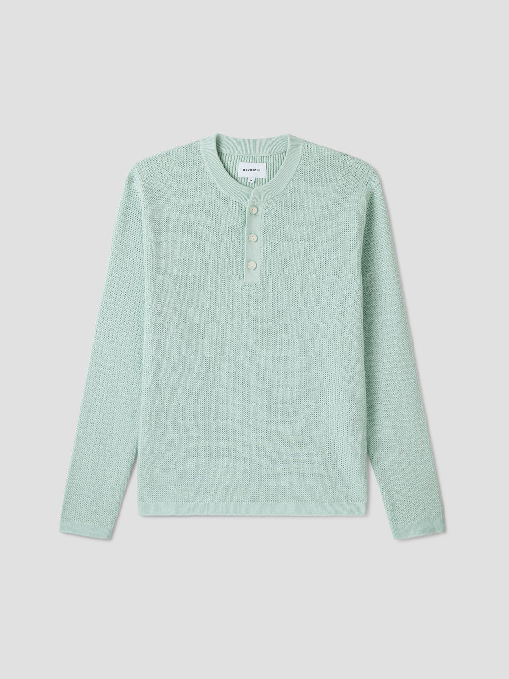 Pull col tunisien en coton bio - DEVRED 1902