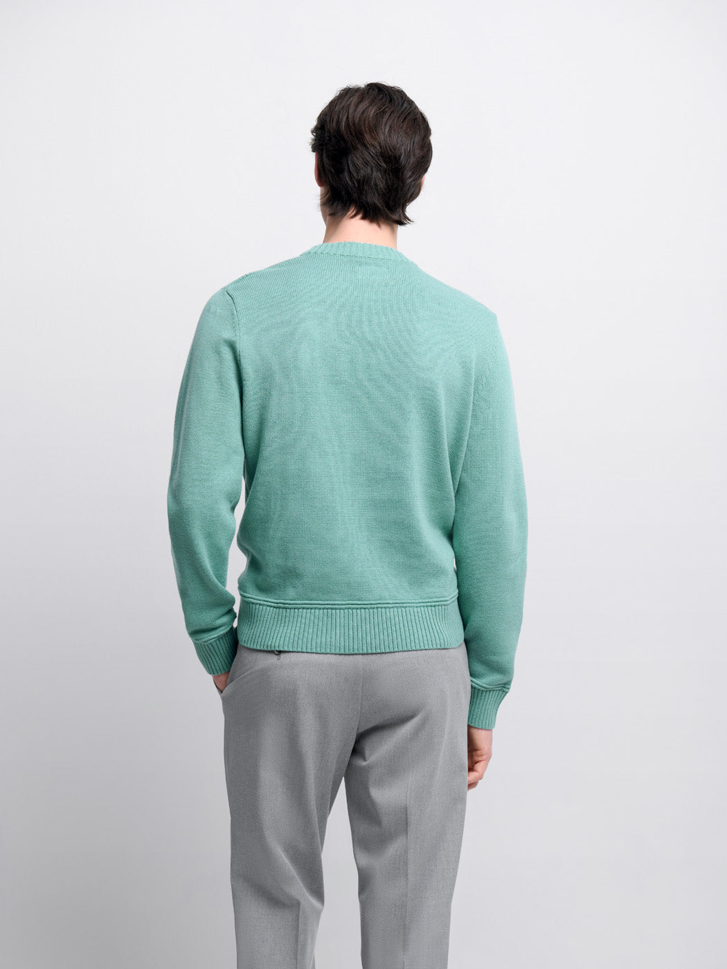 Pull col rond en coton bio - DEVRED 1902