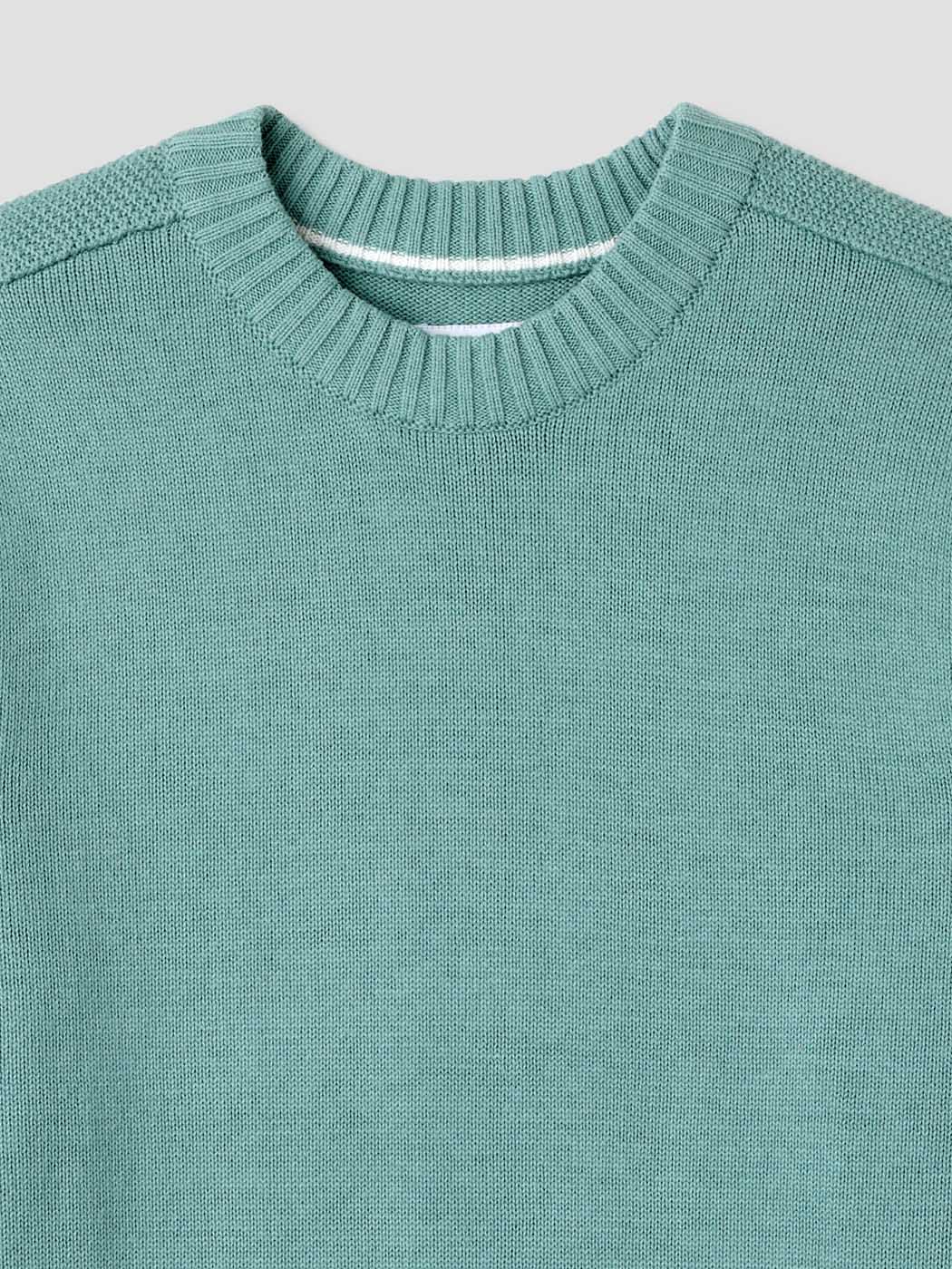 Pull col rond en coton bio - DEVRED 1902