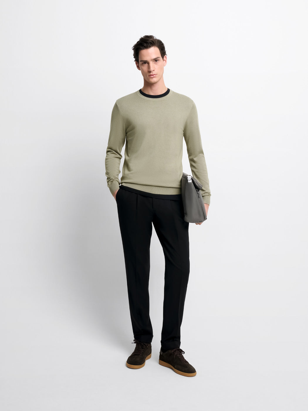 Pull col rond en viscose certifiée - DEVRED 1902