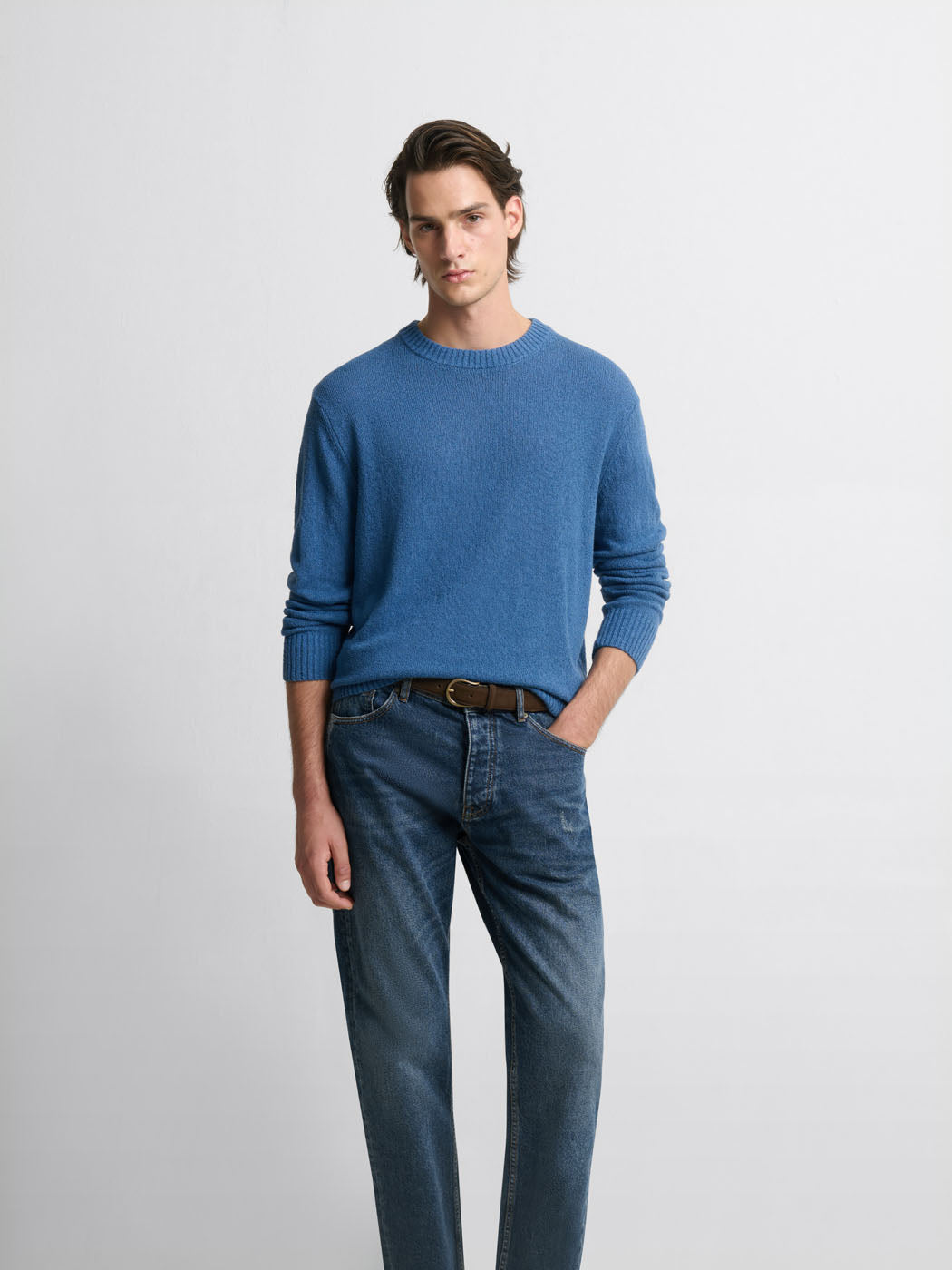 Pull col rond en jersey - DEVRED 1902