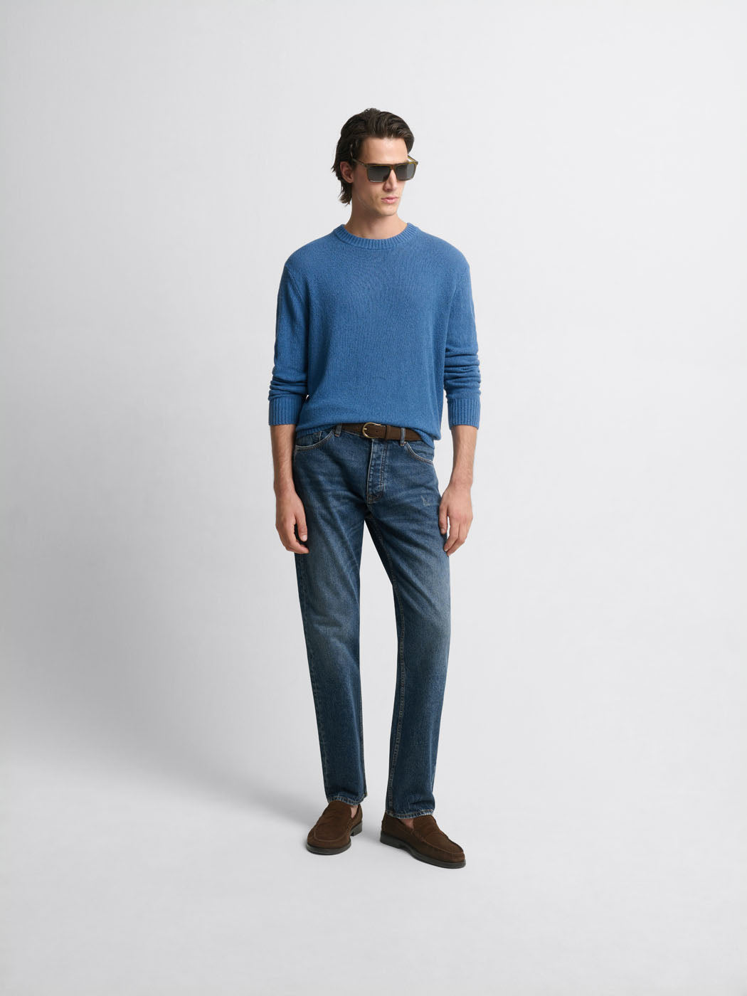 Pull col rond en jersey - DEVRED 1902