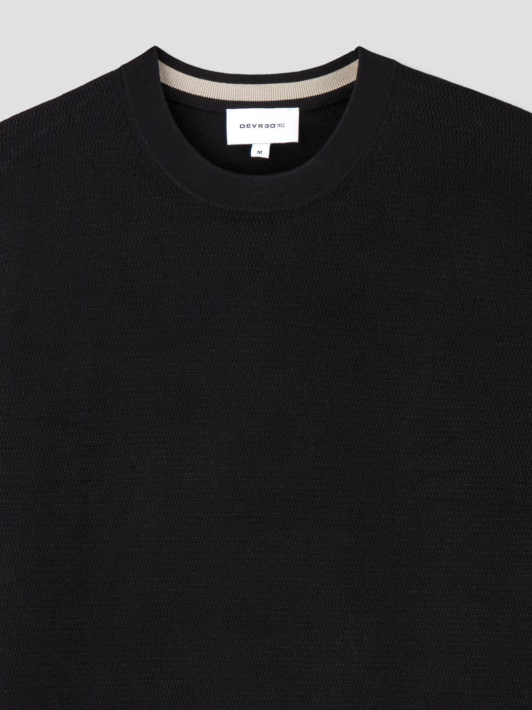 Pull col rond tricotage fantaisie - DEVRED 1902