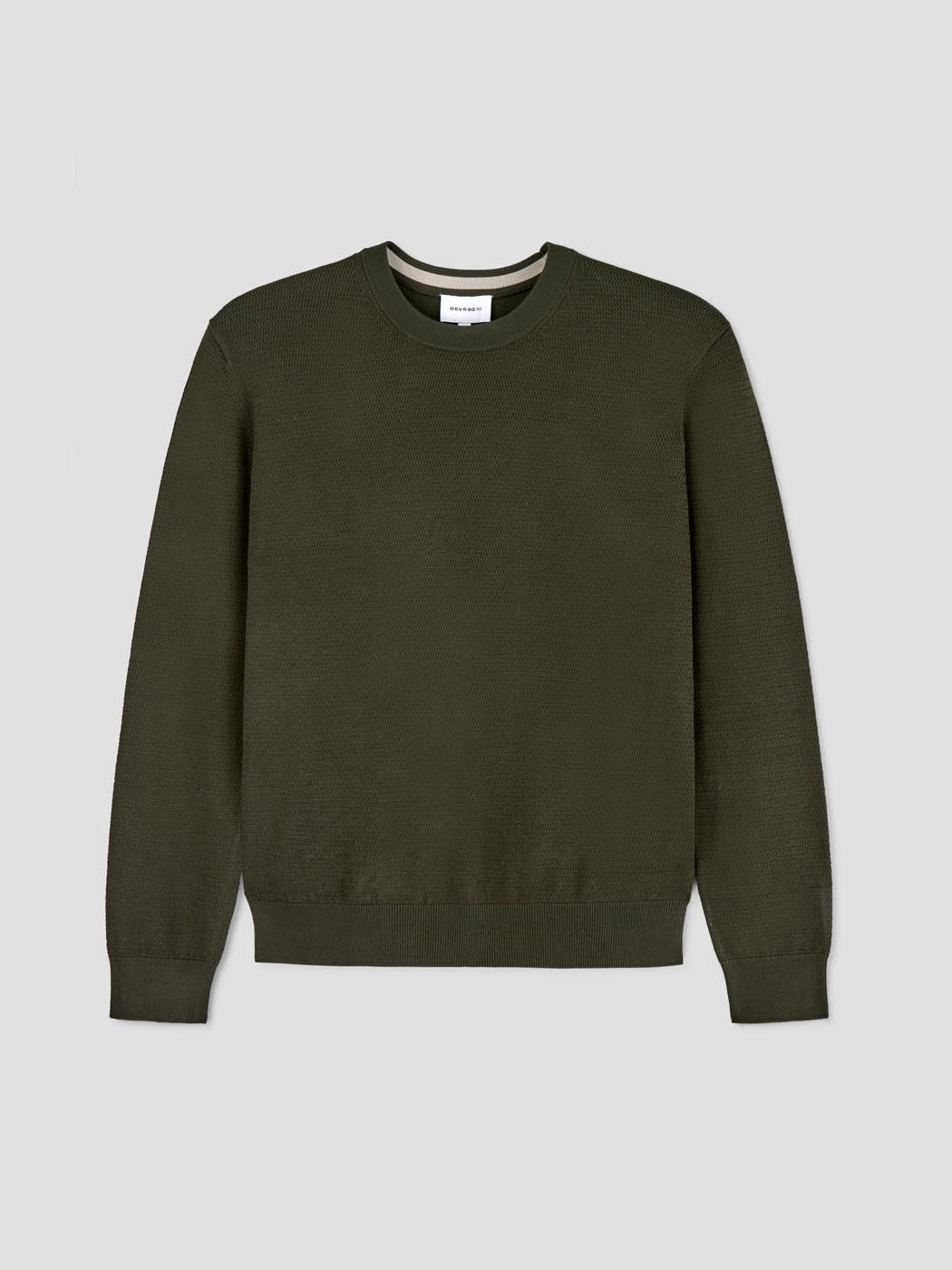 Pull col rond tricotage fantaisie - DEVRED 1902