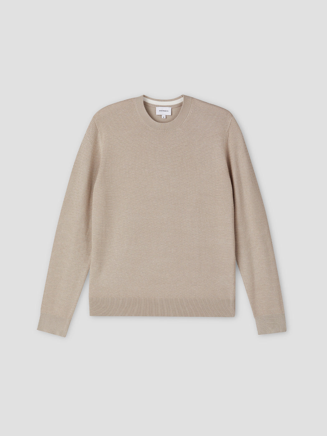Pull col rond tricotage fantaisie - DEVRED 1902