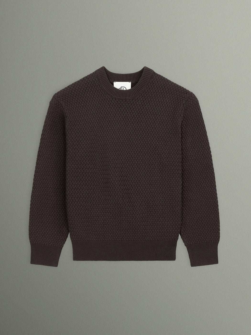 Pull col rond en coton-laine - DEVRED 1902