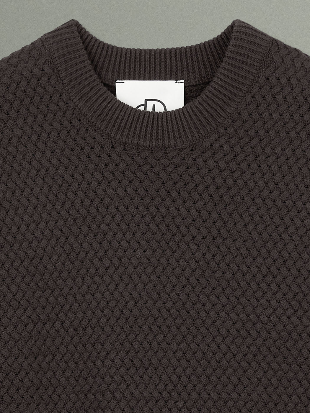 Pull col rond en coton-laine - DEVRED 1902