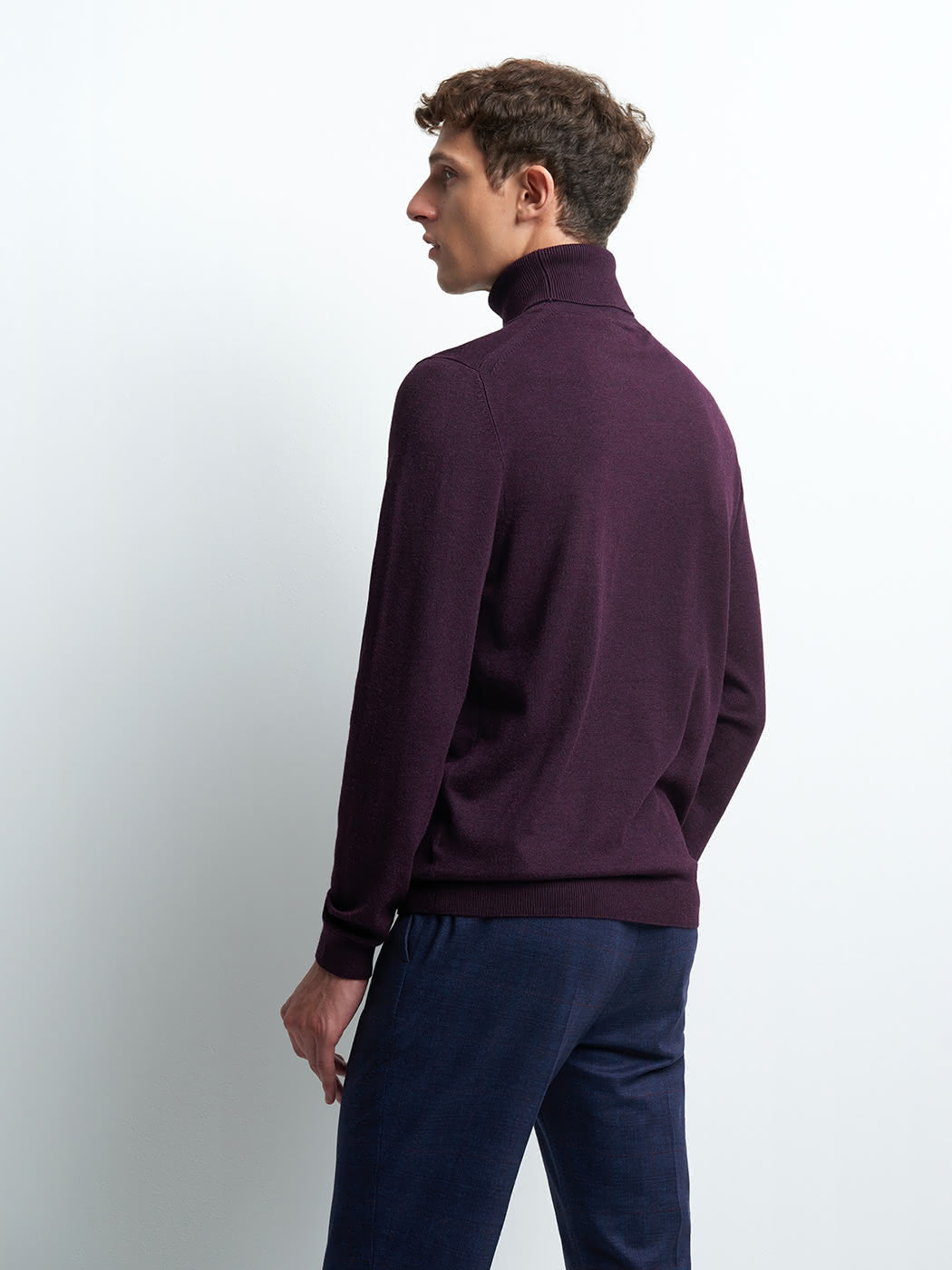 Pull col roulé en viscose certifiée - DEVRED 1902
