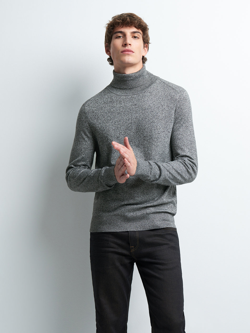Pull col roulé en viscose certifiée - DEVRED 1902
