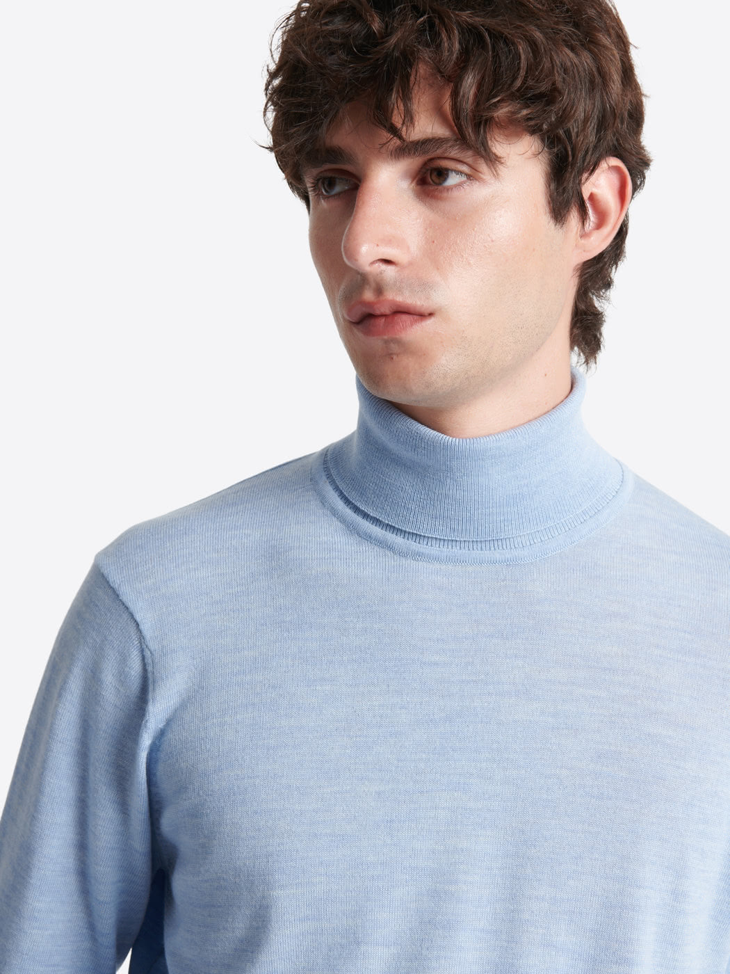 Pull à col roulé 100% laine mérinos - DEVRED 1902