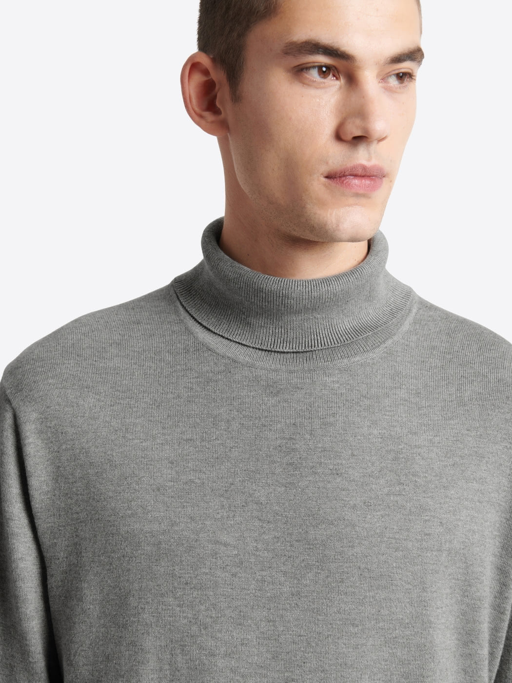 Pull à col roulé en viscose certifiée - DEVRED 1902