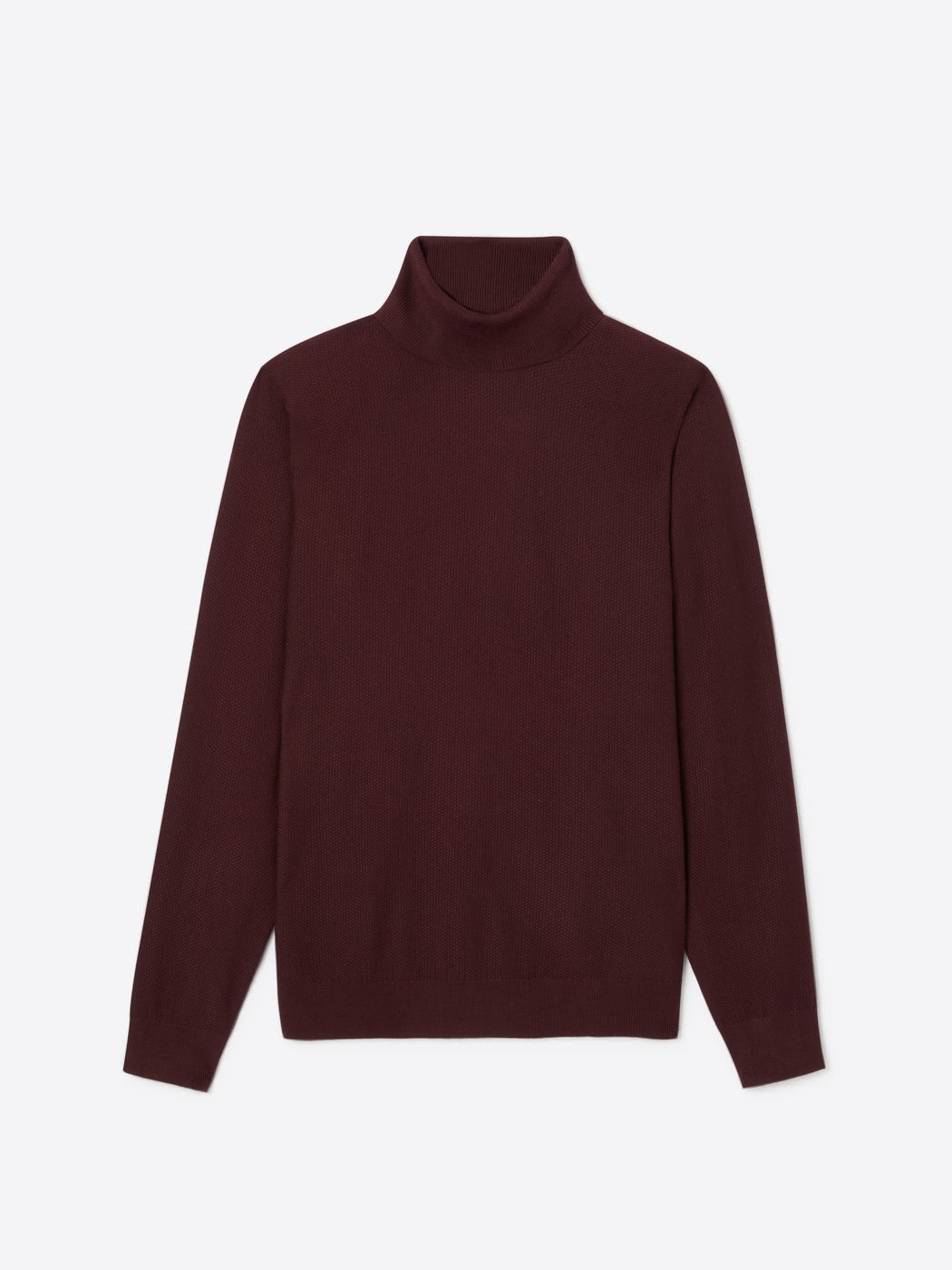 Pull col roulé en jacquard - DEVRED 1902