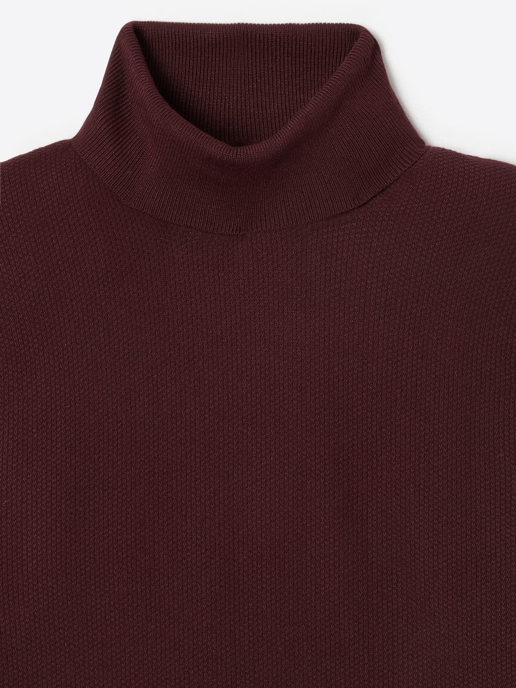 Pull col roulé en jacquard - DEVRED 1902