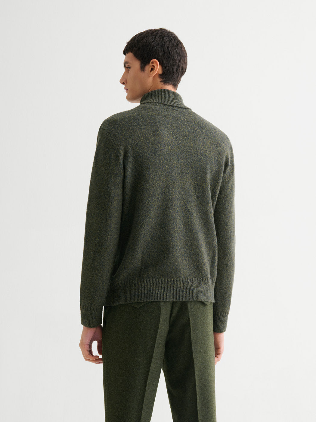Pull col roulé jersey chiné - DEVRED 1902