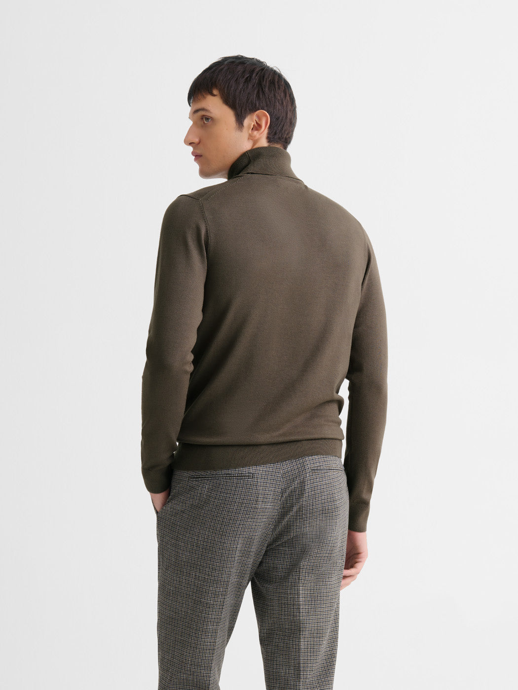 Pull col roulé en jersey - DEVRED 1902