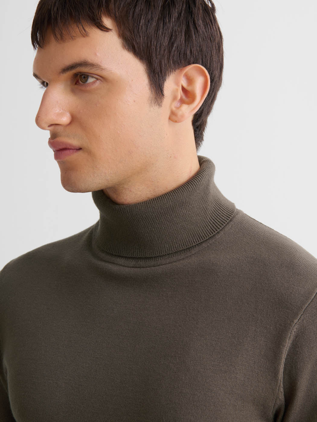Pull col roulé en jersey - DEVRED 1902