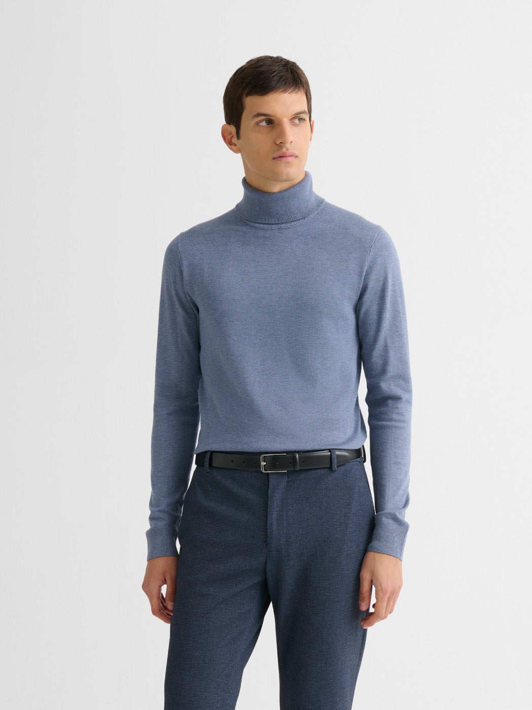 Pull col roulé en jersey - DEVRED 1902