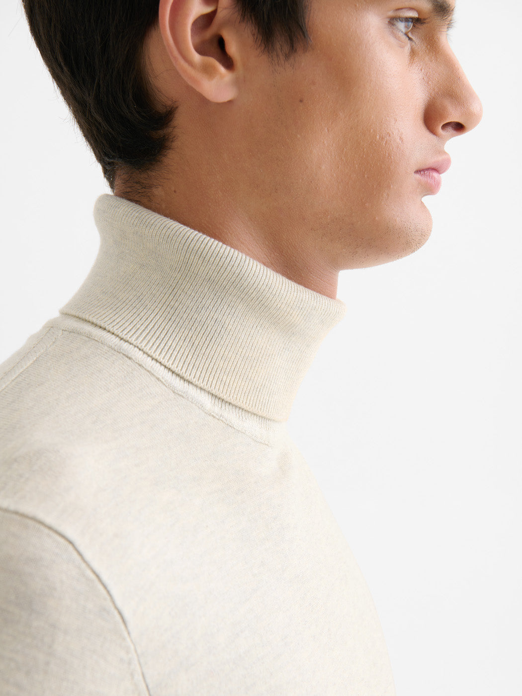 Pull col roulé en jersey - DEVRED 1902