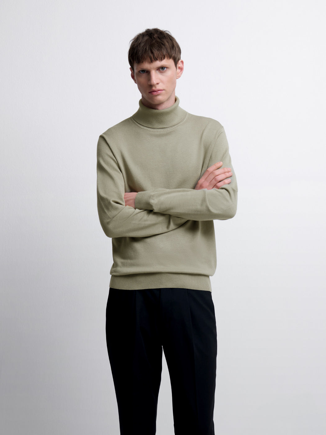 Pull col roulé en jersey - DEVRED 1902