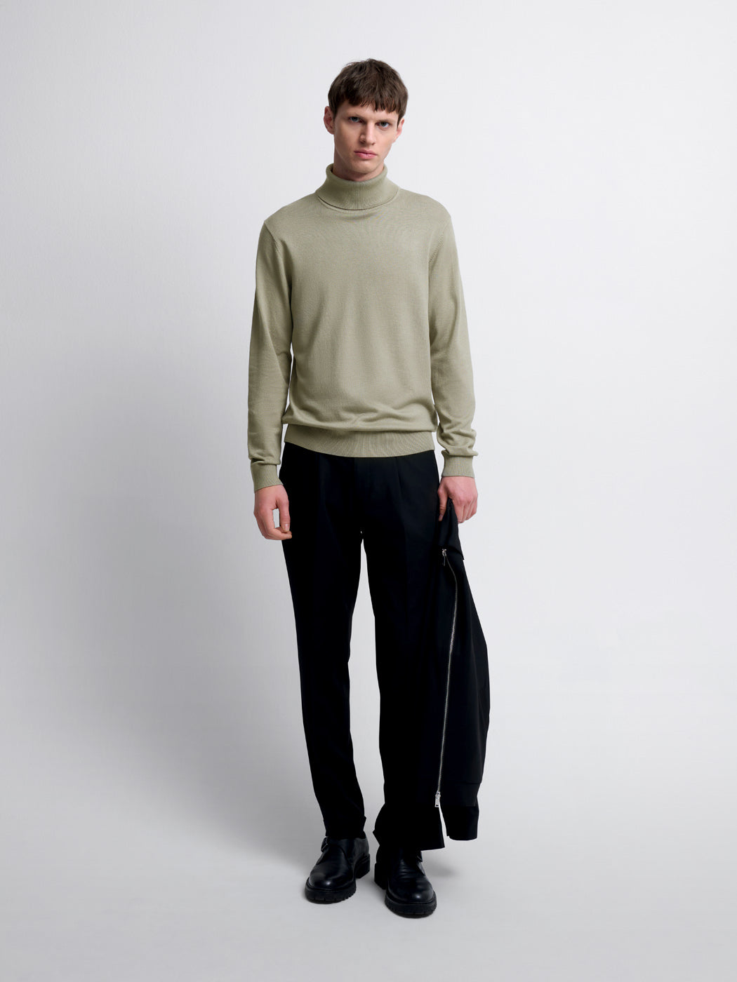 Pull col roulé en jersey - DEVRED 1902
