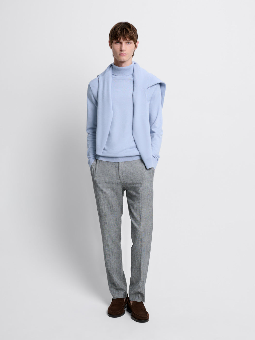 Pull col roulé en jersey - DEVRED 1902