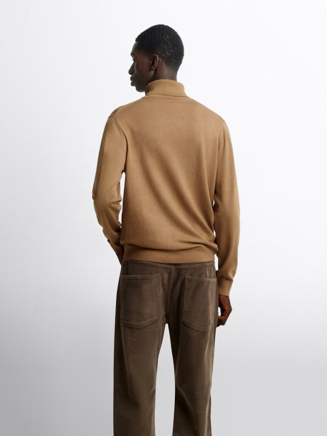 Pull col roulé en jersey - DEVRED 1902