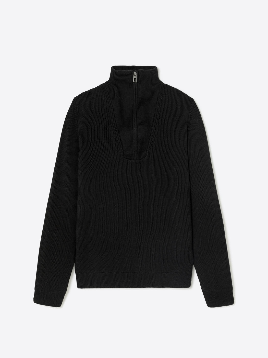 Pull zippé en laine mérinos - DEVRED 1902