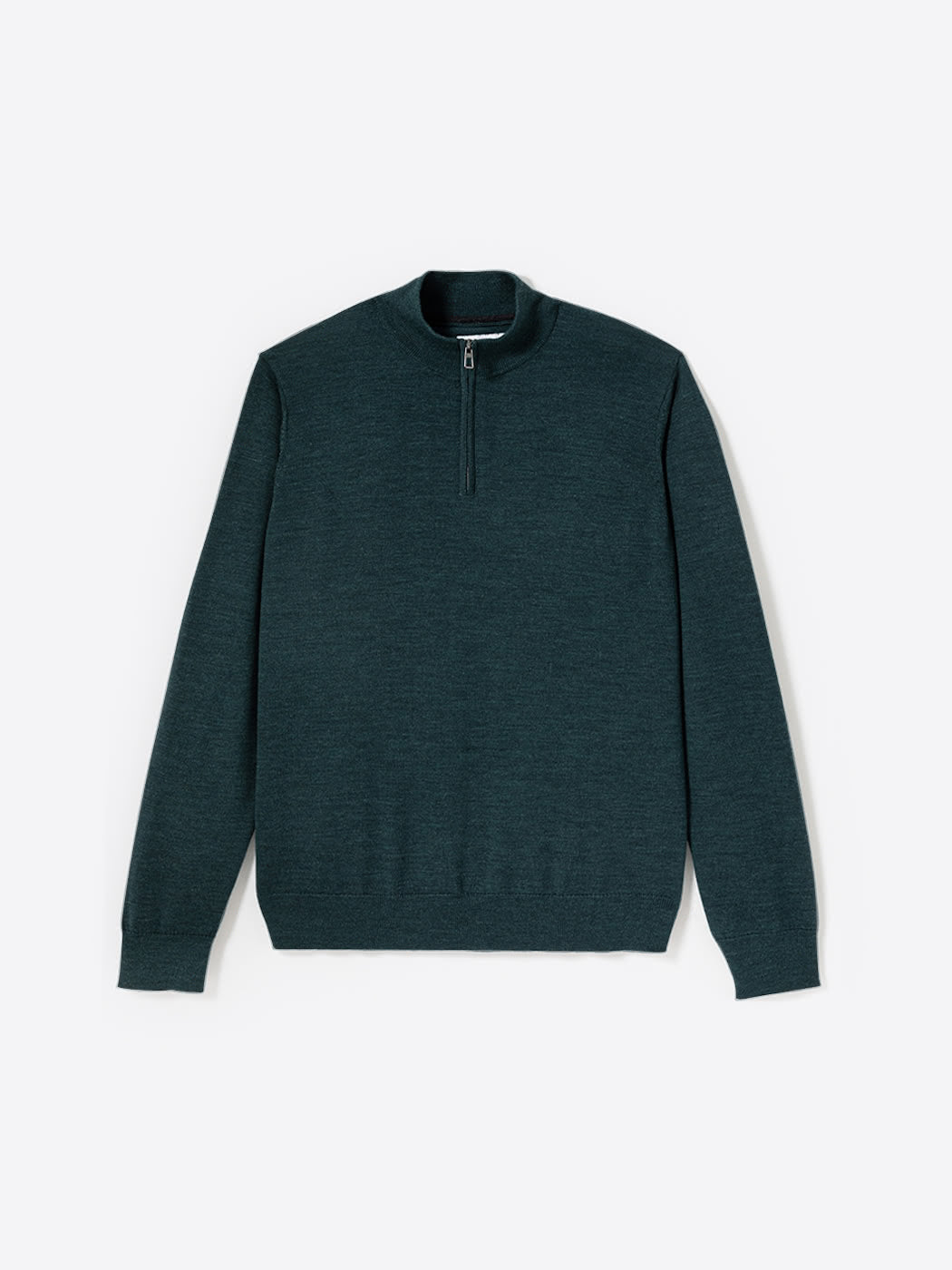 Pull col cheminée zip 100% laine mérinos - DEVRED 1902