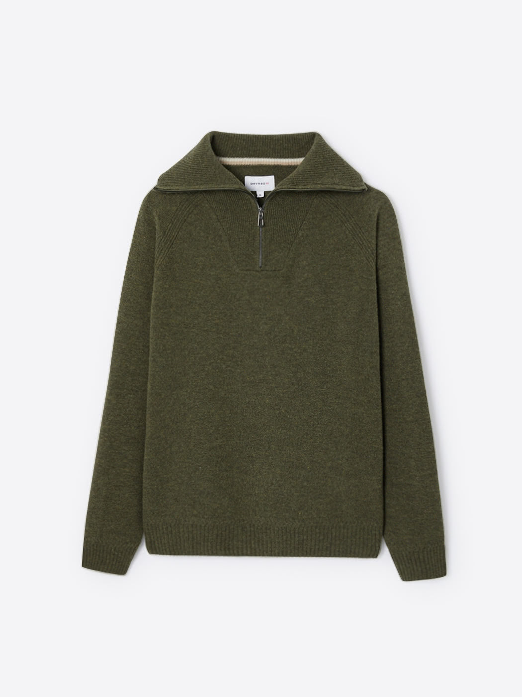Pull col cheminée en laine lambswool - DEVRED 1902