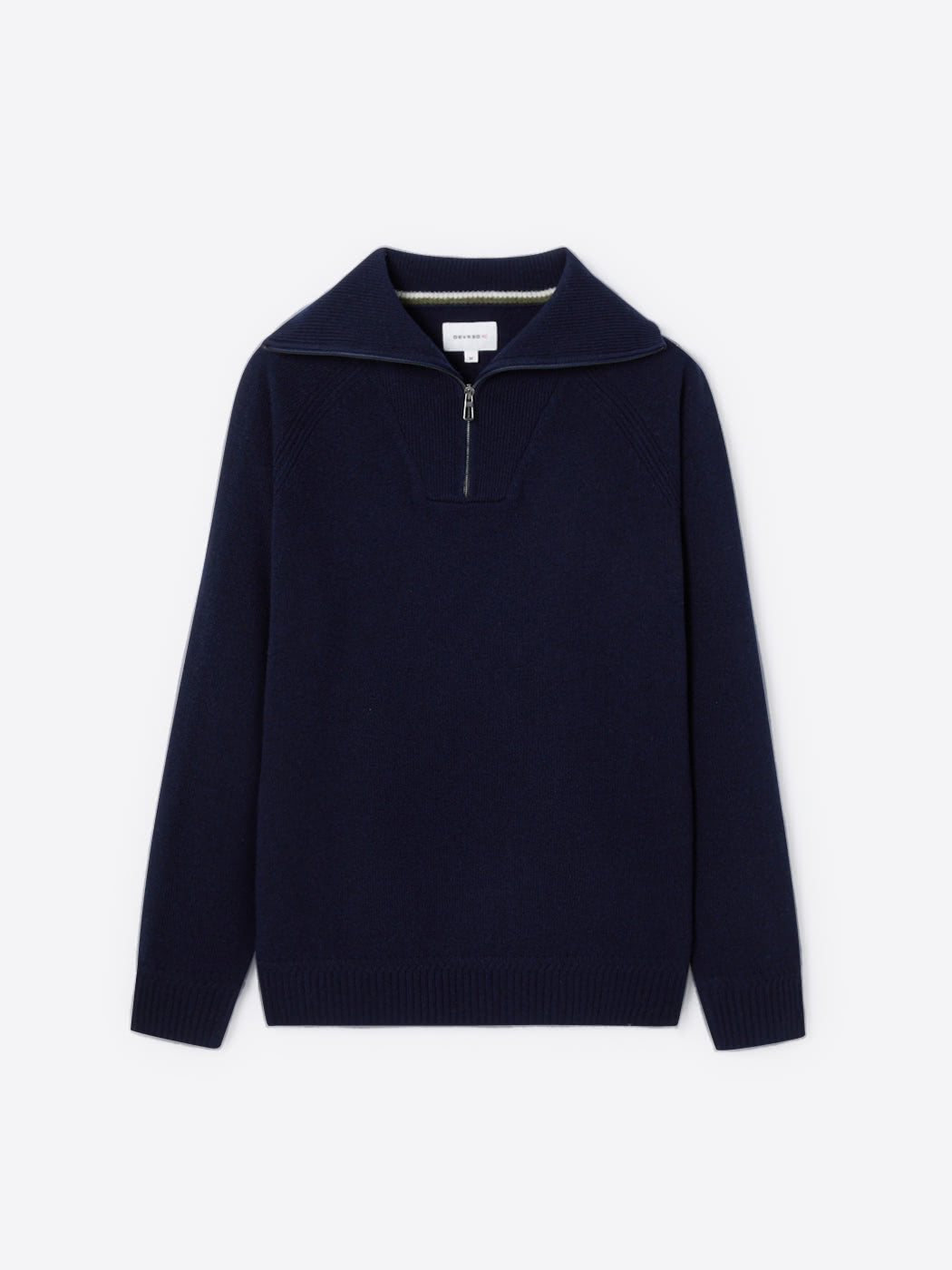 Pull col cheminée en laine lambswool - DEVRED 1902