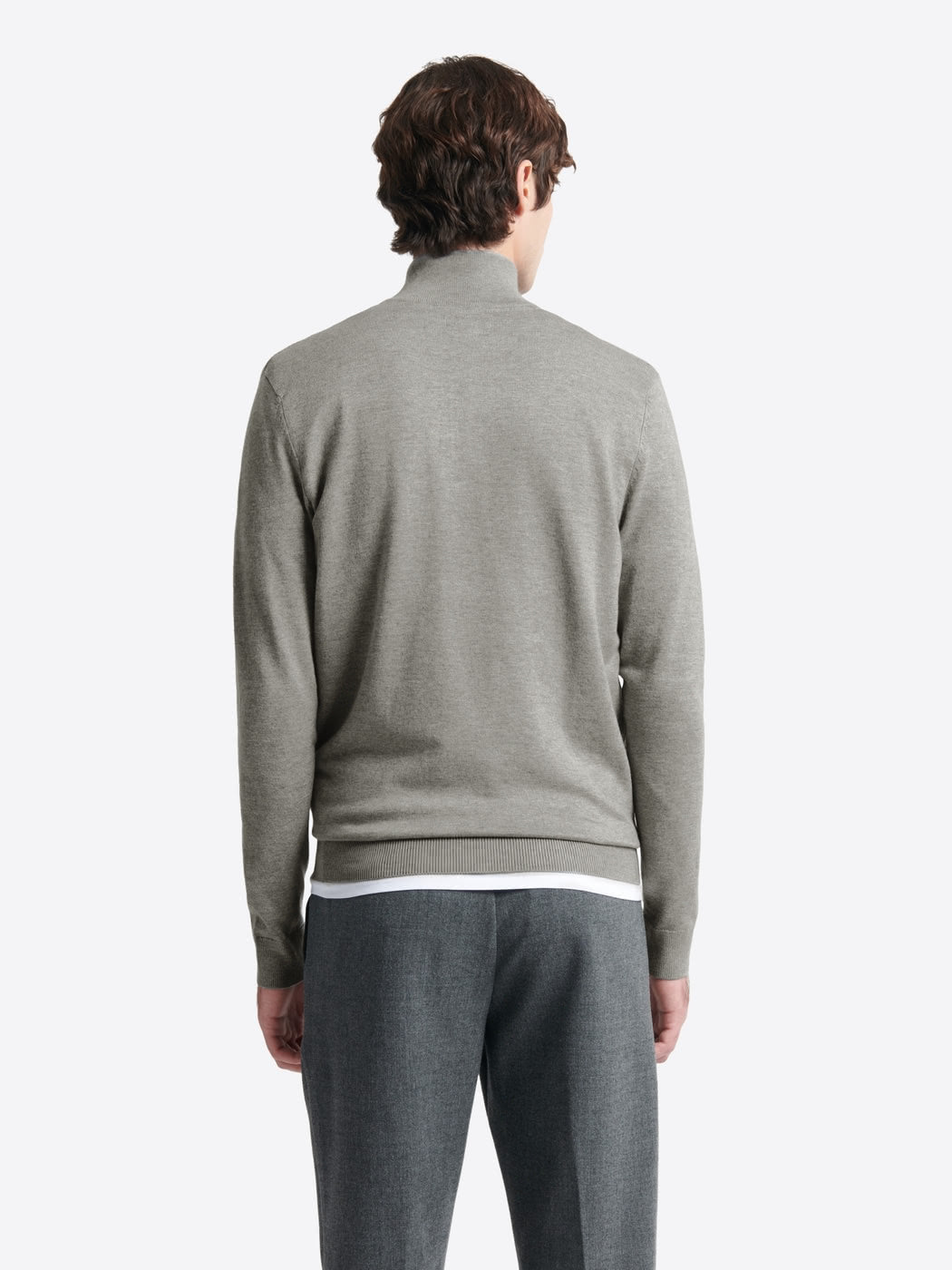 Pull à col cheminée en viscose certifiée - DEVRED 1902