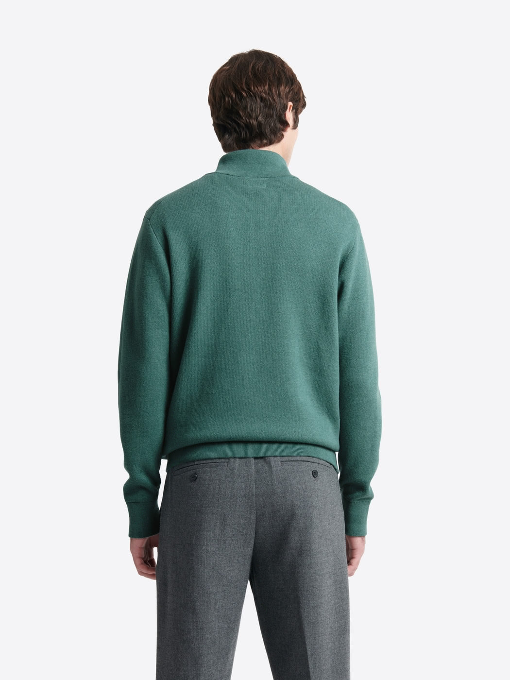 Pull col montant en coton cachemire - DEVRED 1902