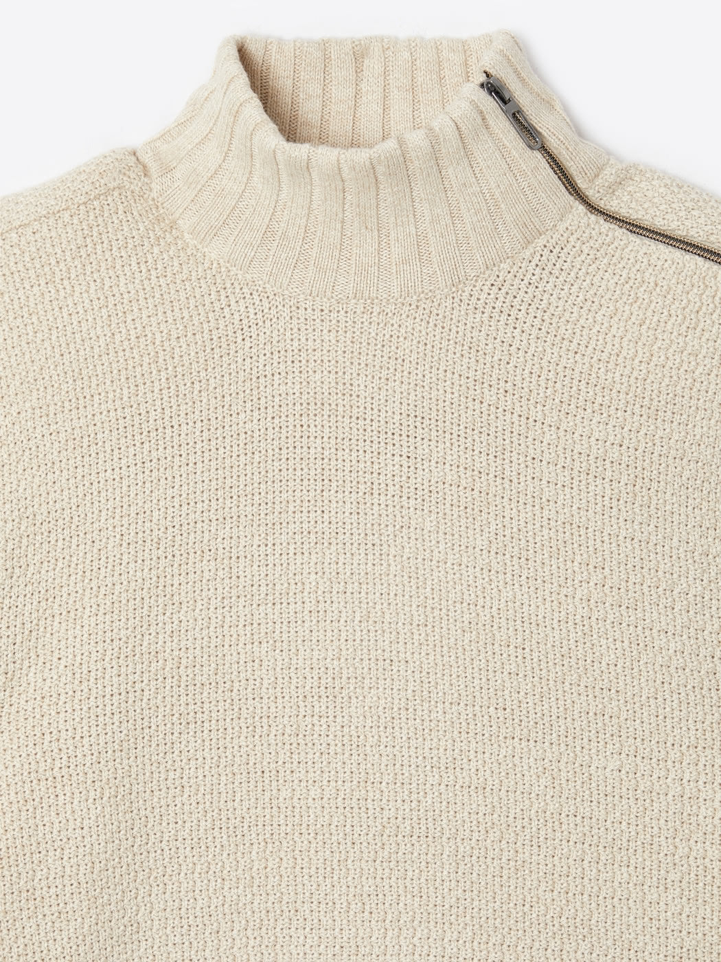 Pull col cheminée en coton cachemire - DEVRED 1902