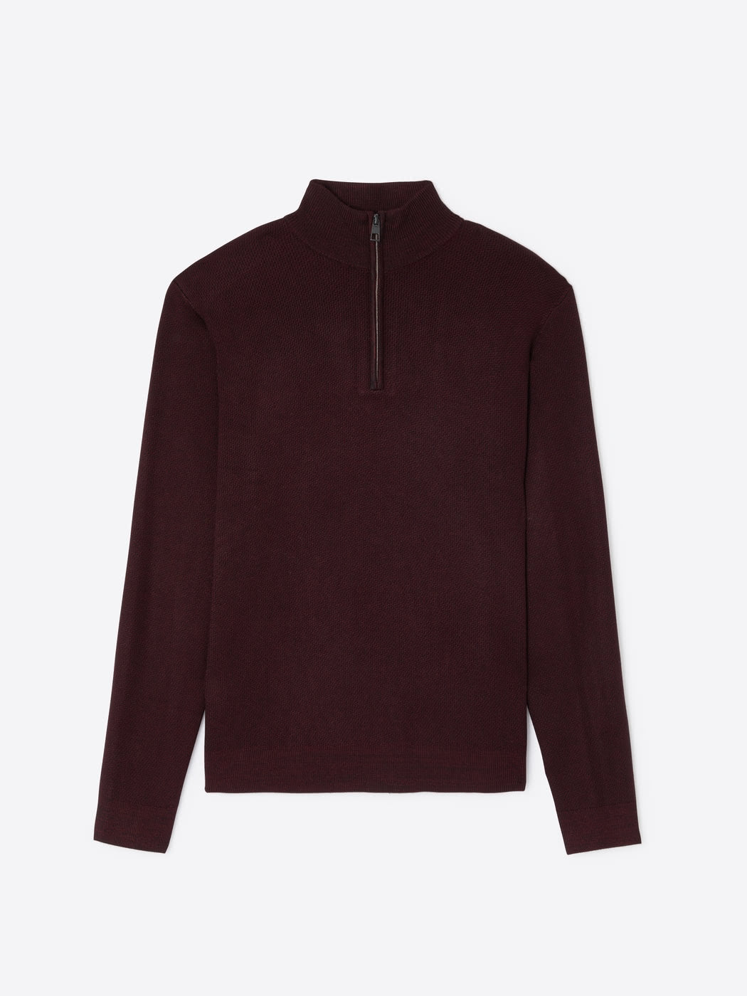 Pull col montant chiné en viscose - DEVRED 1902
