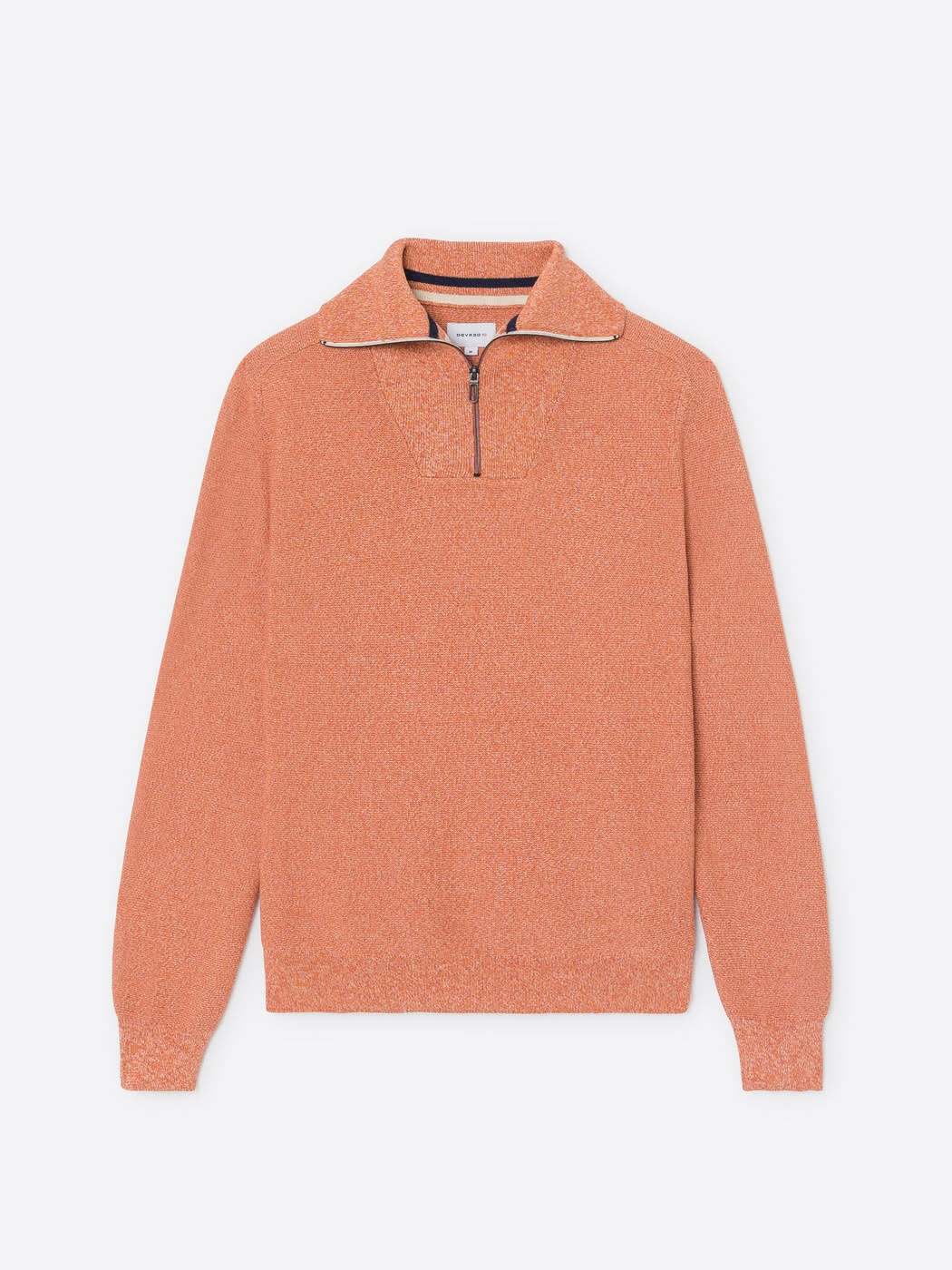 Pull col camionneur en coton bio - DEVRED 1902