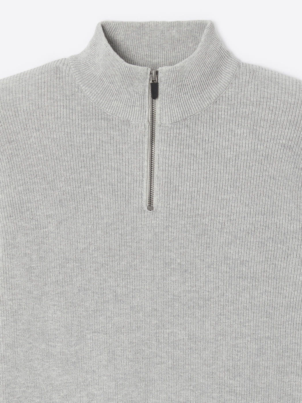 Pull col cheminée zippé en coton - DEVRED 1902