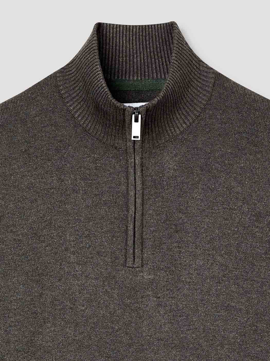 Pull col cheminée zippé - DEVRED 1902