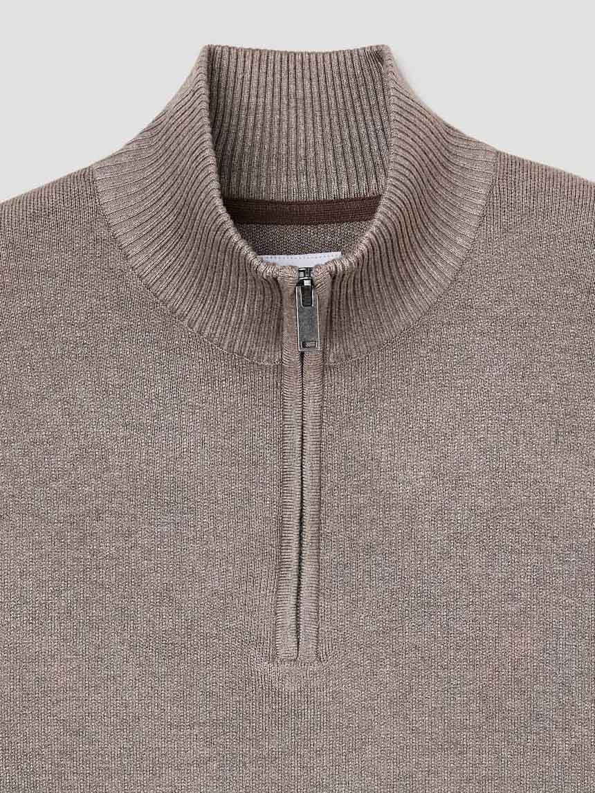 Pull col cheminée zippé - DEVRED 1902