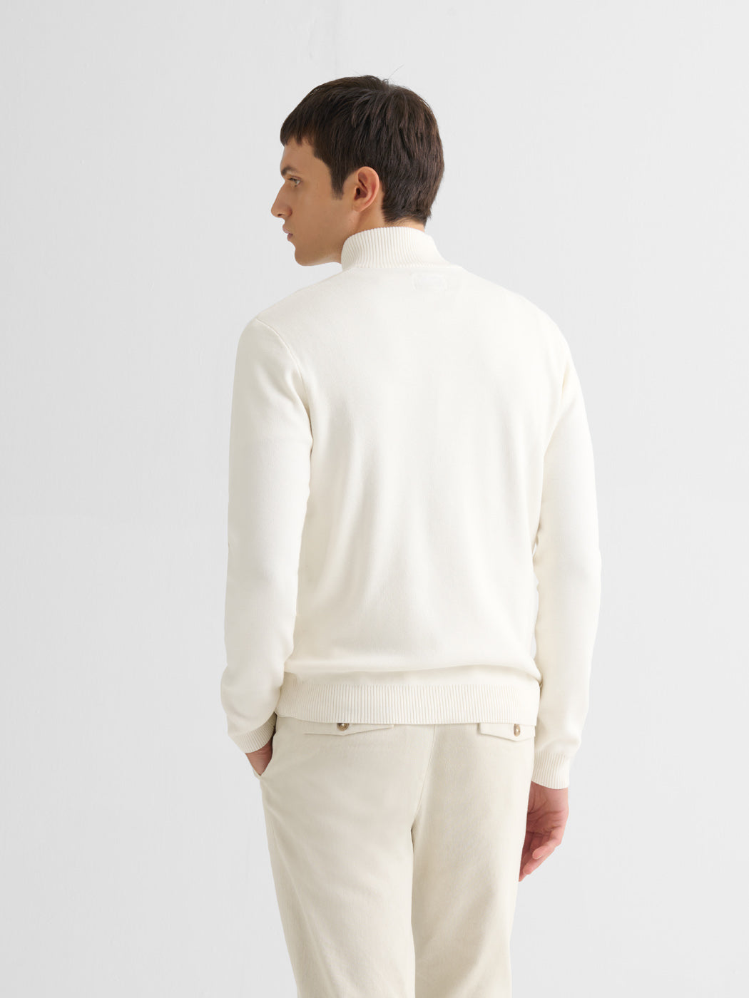 Pull col cheminée zippé - DEVRED 1902