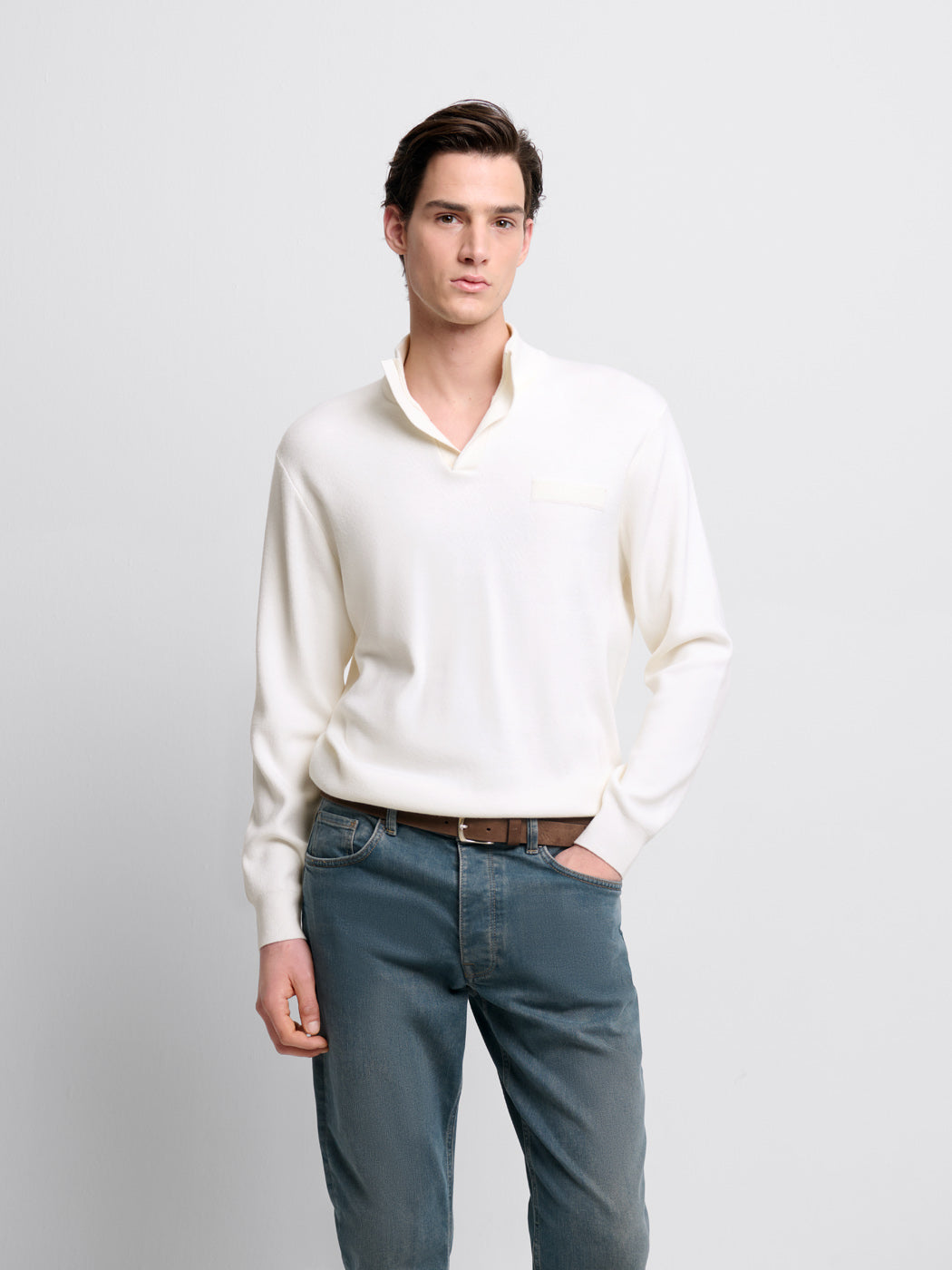 Pull col montant viscose certifiée - DEVRED 1902