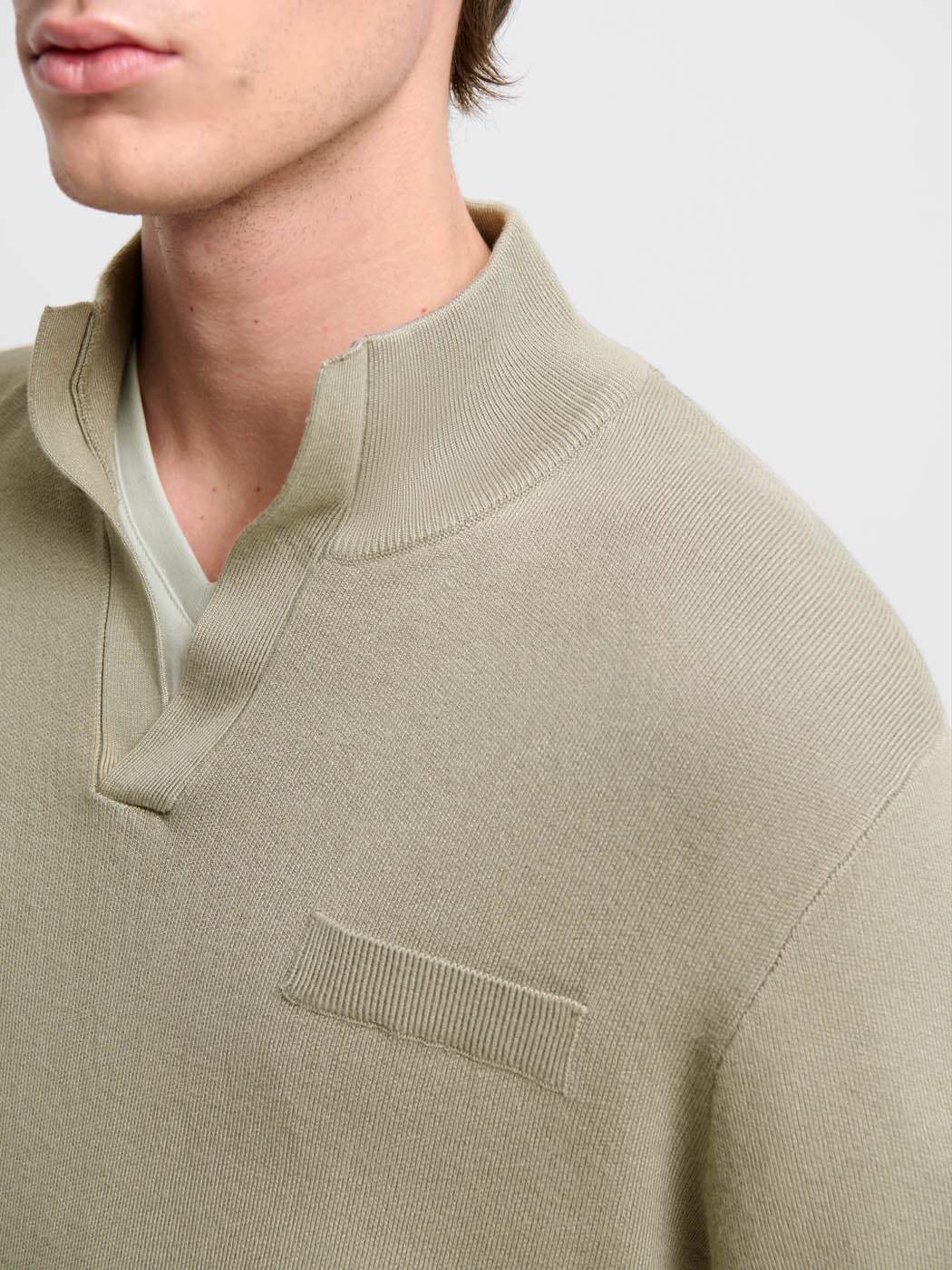 Pull col montant viscose certifiée - DEVRED 1902